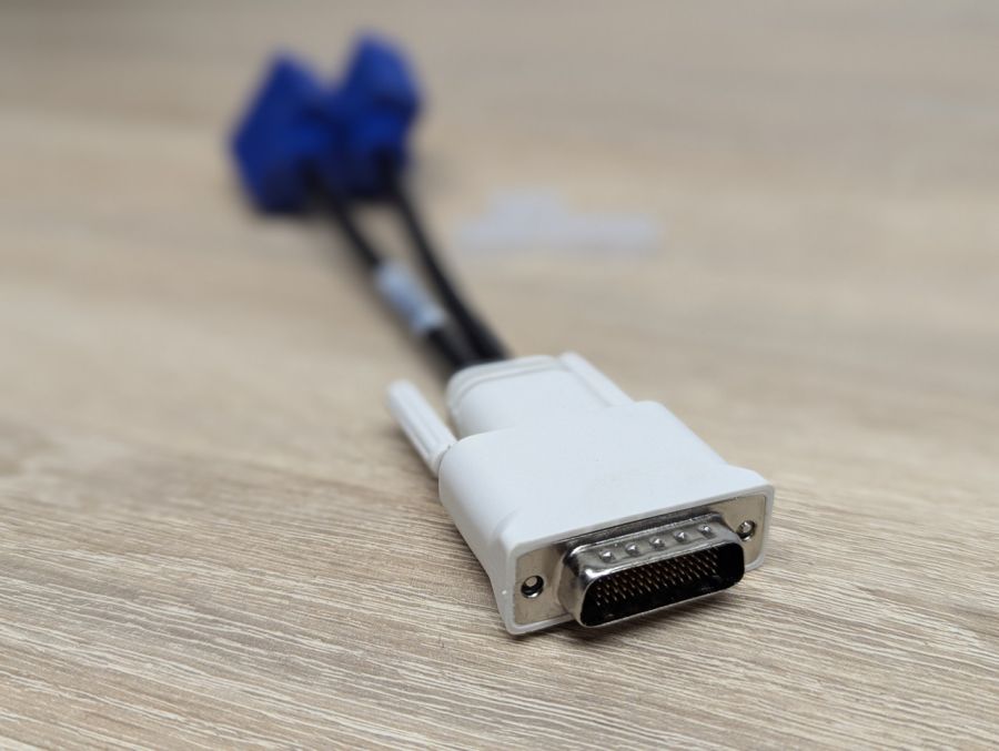 Кабель перехідник HP DMS-59/ 2xVGA