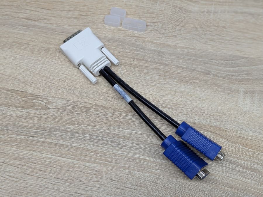 Кабель перехідник HP DMS-59/ 2xVGA