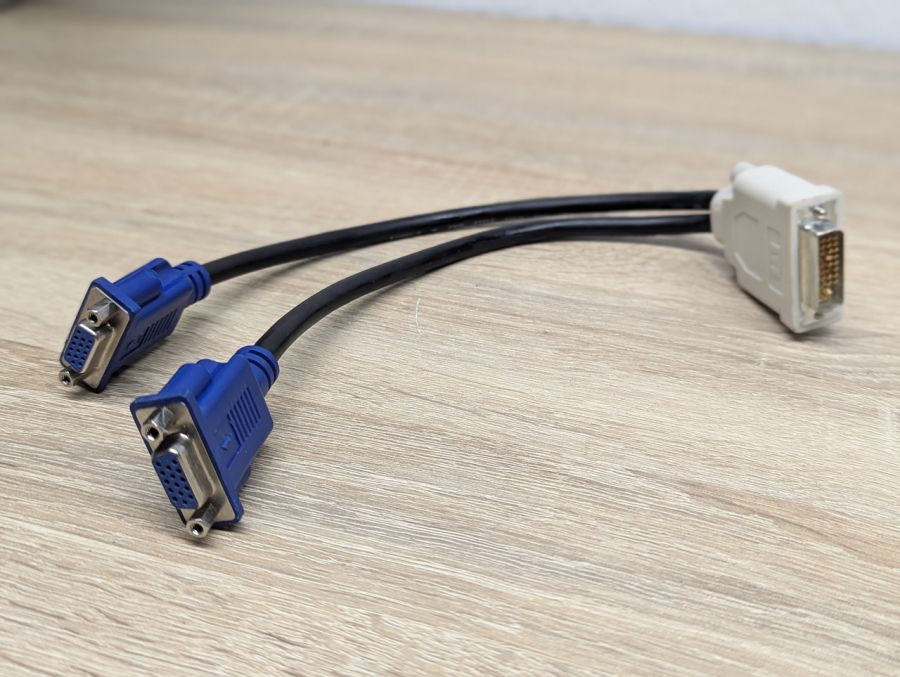 Б/В Кабель переходник DMS-59 - 2xVGA [ProductHub SKU DMS-59]