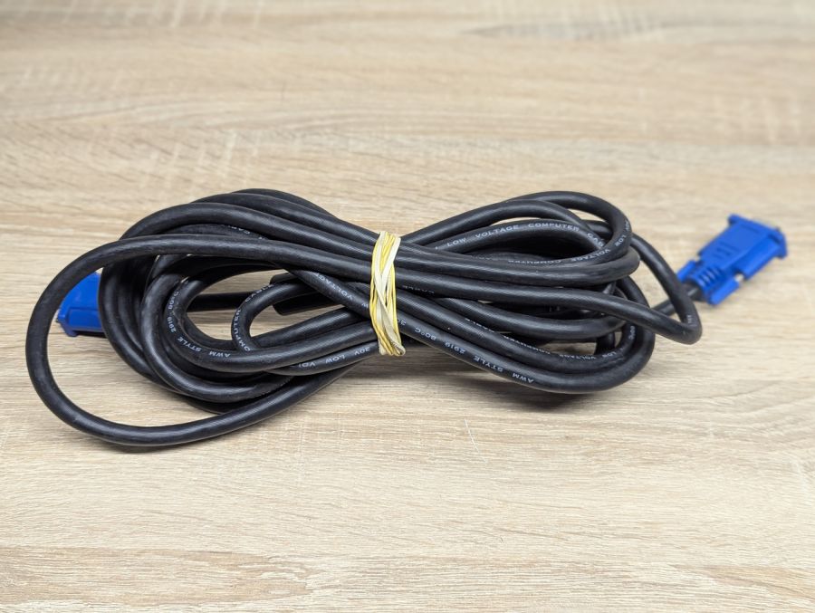 Б/В Кабель перехідник VGA на VGA (мама-тато) [ProductHub SKU VGA6]