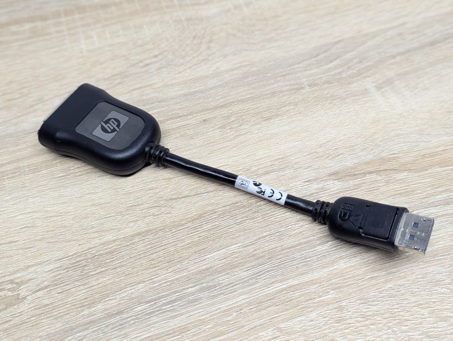 Б/В Перехідник HP D-Port (M) to DVI (F) [ProductHub SKU HP D-Port]