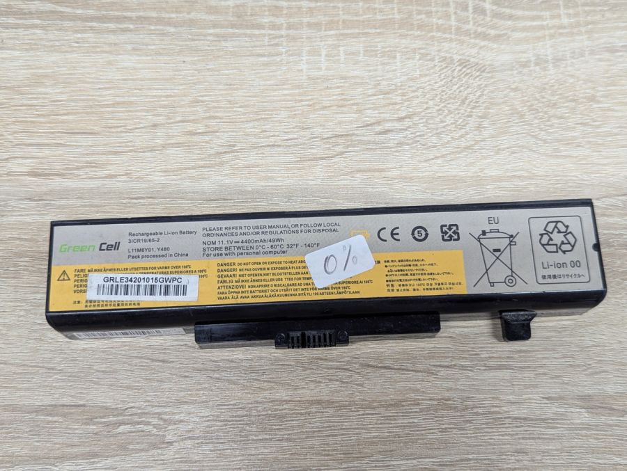 Б/В Акумуляторна батарея Green Cell L11M6Y01, Y480 [ProductHub SKU Y480]