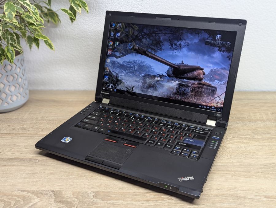 Уцінка! Ноутбук Б/В Lenovo L420, Intel Core i3-2350M, DDR3 8 GB, SSD 128GB, 14" HD Сенсор [ProductHub SKU L297]