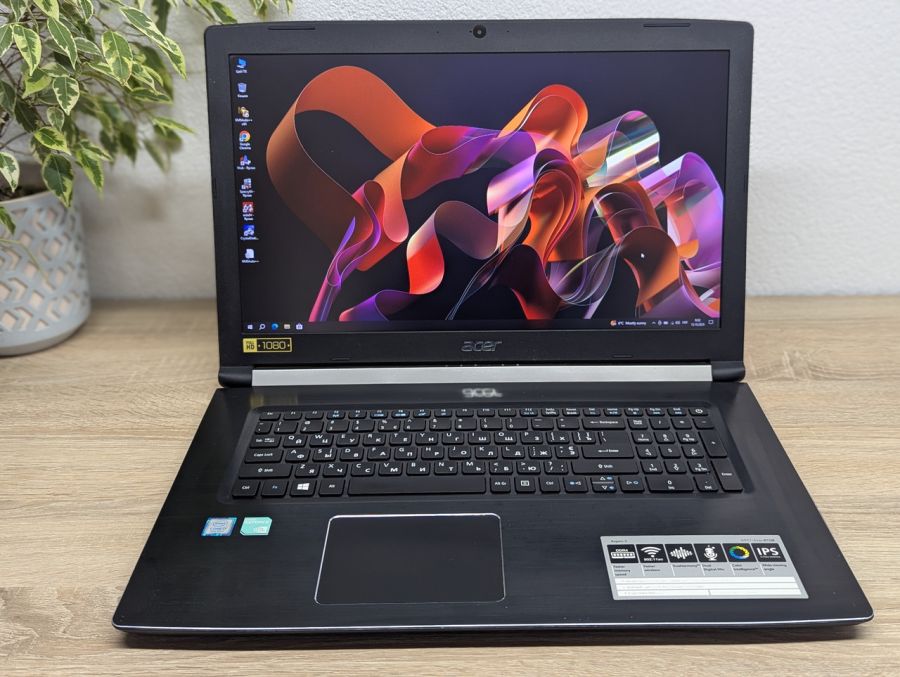 Ноутбук Б/В Acer Aspire A517 51G, Intel Core i7-8550U, DDR4 12 GB, SSD 128GB + HDD 512GB, NVIDIA GeForce MX150 2Gb, 17" Full HD [ProductHub SKU Acer111]