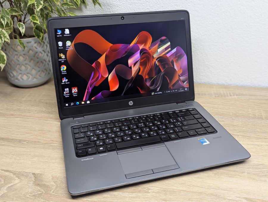 Уцінка! Ноутбук Б/В HP EliteBook 840 G1, Intel Core i7-4600U, DDR3 8 GB, SSD 128GB, 14" Full HD [ProductHub SKU HP599]