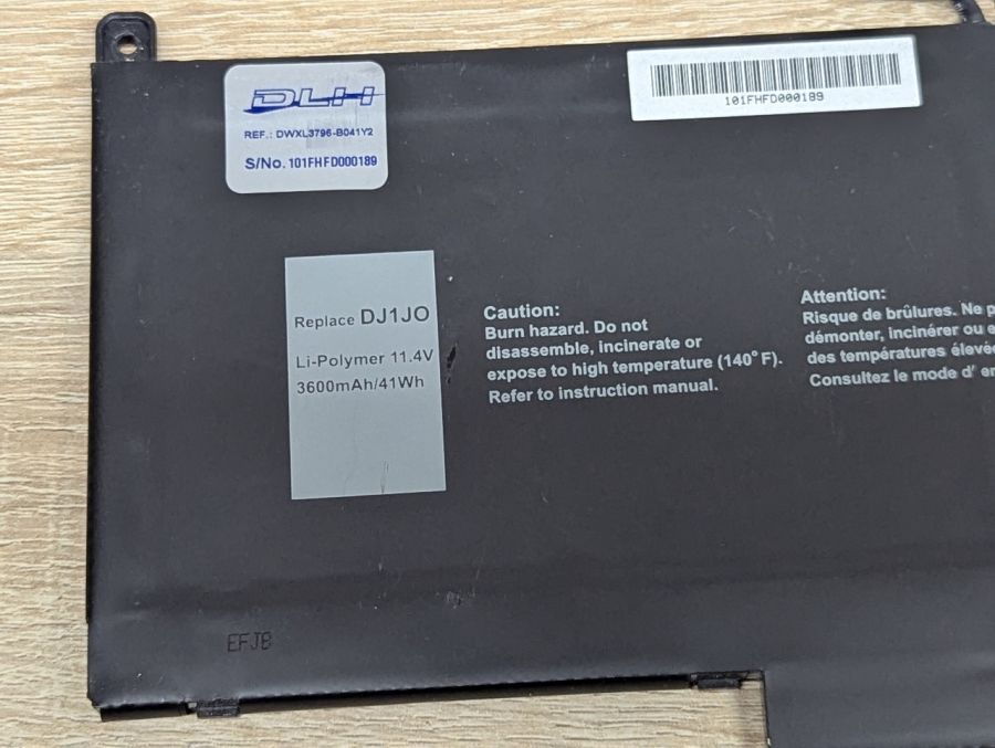 Акумуляторна батарея DLH DJ1JO (Dell) Б/В