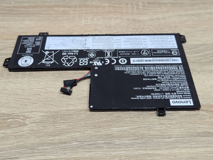 Акумуляторна батарея Lenovo L17M3PBO Б/В