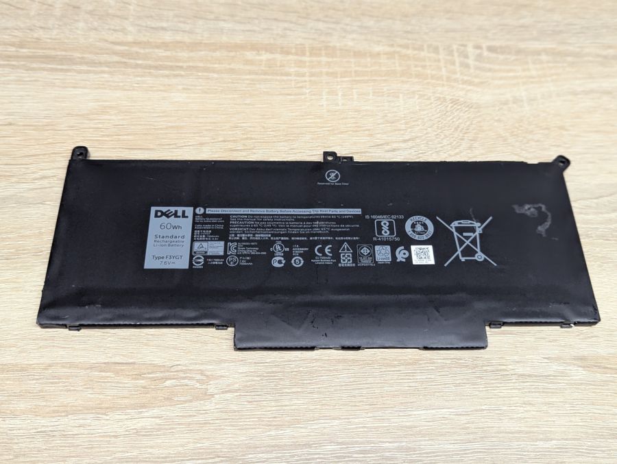 Оригінальна акумуляторна батарея Dell F3YGT Б/В