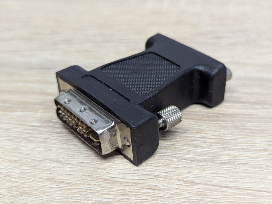 Б/В Перехідник DVI-VGA [ProductHub SKU DVI-VGA7]