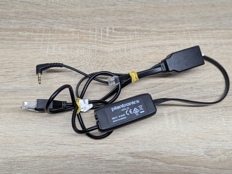 Б/В Кабель електронного перемикача (EHS) Plantronics APA-23. [ProductHub SKU APA-23]
