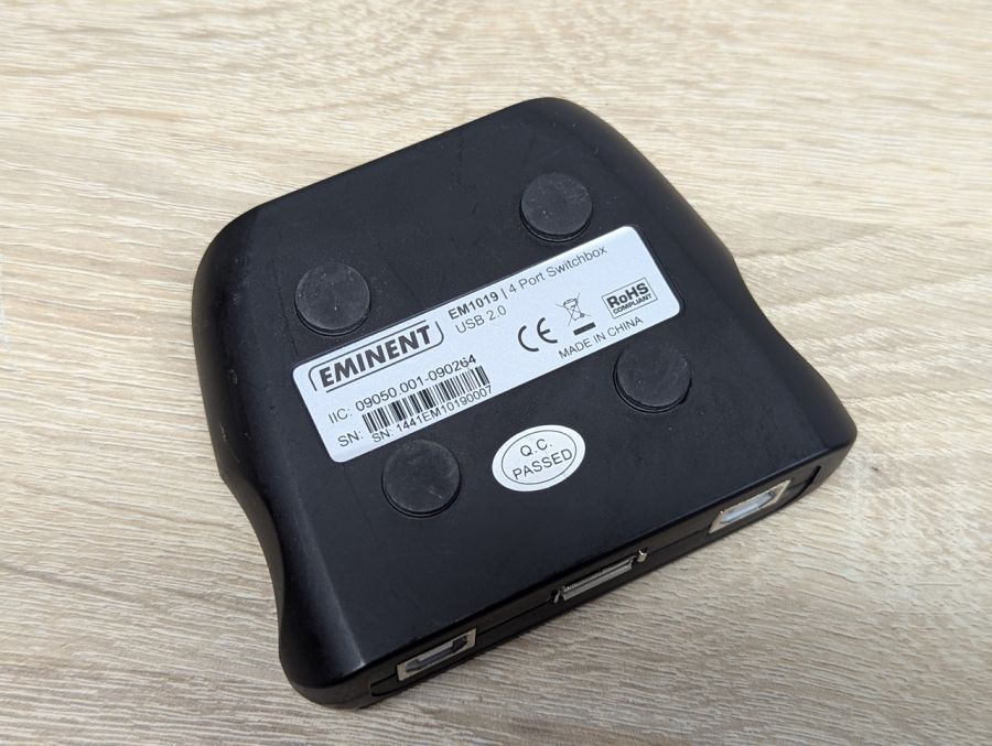 Комутатор Eminent EM1019 4 Port Switchbox USB 2.0.