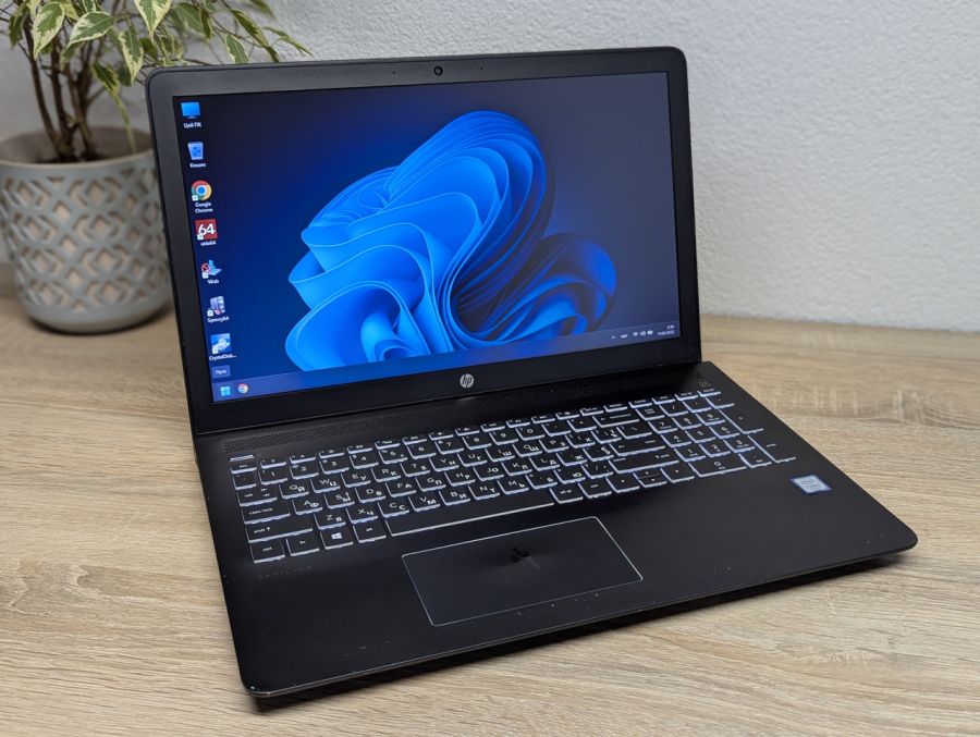 Уцінка! Ноутбук Б/В HP Pavilion Power Laptop 15, Intel Core i5-7300HQ, DDR4 16 GB, SSD 128GB + 1 TB, NVIDIA GeForce GTX 1050 2 GB, 15.6" Full HD [ProductHub SKU HP641]