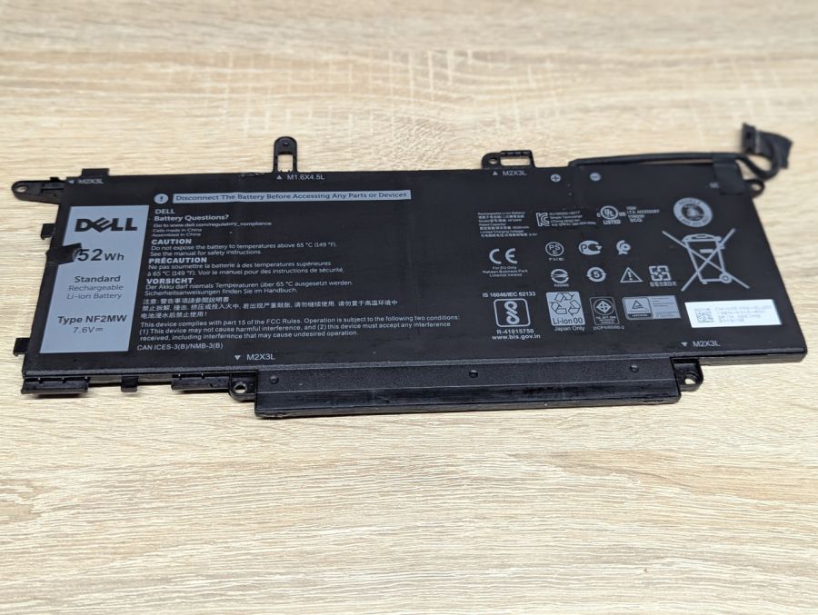Оригінальна акумуляторна батарея Dell NF2MW Б/В
