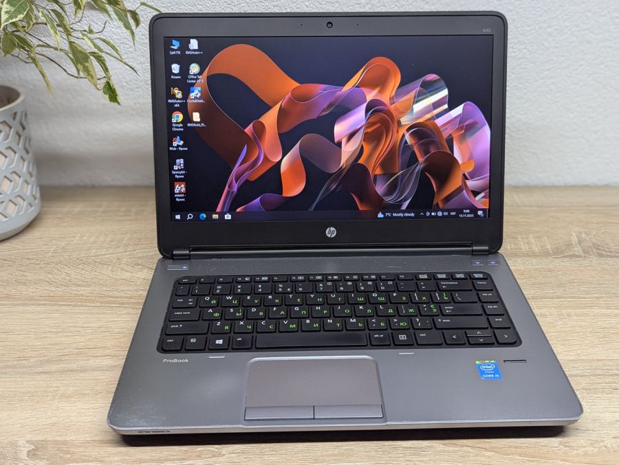 Ноутбук Б/В HP ProBook 640 G1, Intel Core i5-4210M, DDR3 8GB, SSD 128GB, 14" Full HD [ProductHub SKU HP652]