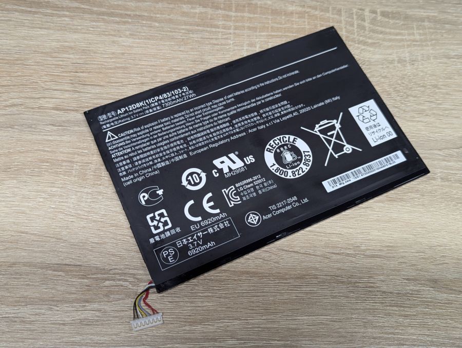 Акумуляторна батарея Acer AP12D8K Б/В