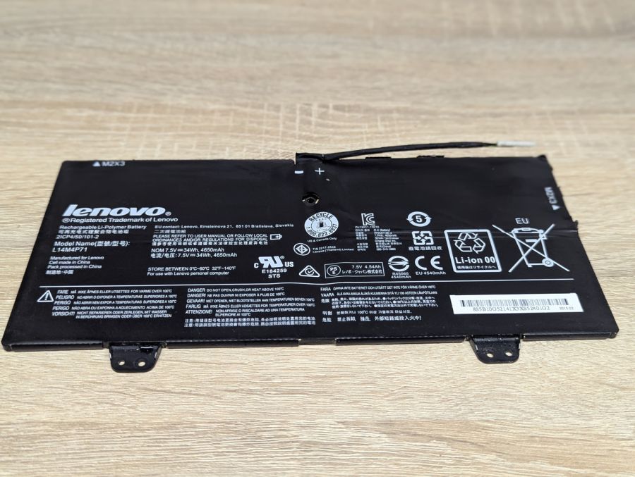 Б/В Оригінальний акумулятор Lenovo L14M4P71 [ProductHub SKU L14M4P71]