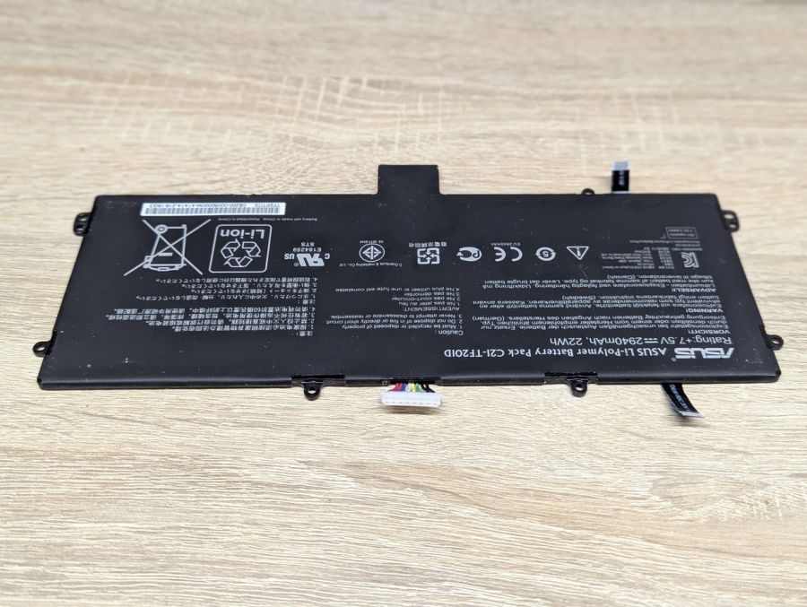 Б/В Оригінальна акумуляторна батарея Asus C21-TF201D [ProductHub SKU C21-TF201D]