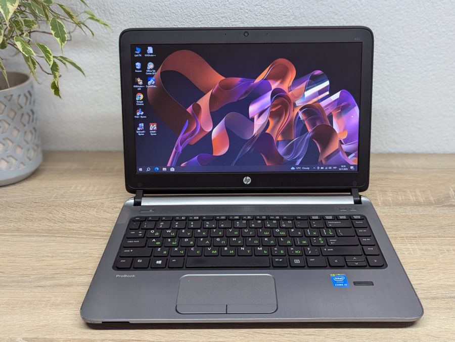 Ноутбук Б/В HP ProBook 430 G2, Intel Core i5-5200U, DDR3 8GB, SSD 128GB, 13" HD