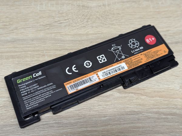 Акумуляторна батарея Green Cell 42T4847 (lenovo) Б/В