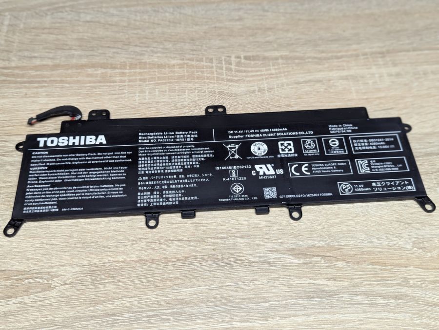 Б/В Оригінальна акумуляторна батарея Toshiba PA5278U-1BRS [ProductHub SKU PA5278U]