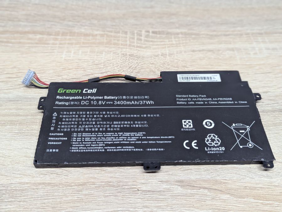 Акумуляторна батарея Green Cell AA-PBVN3AB Б/В