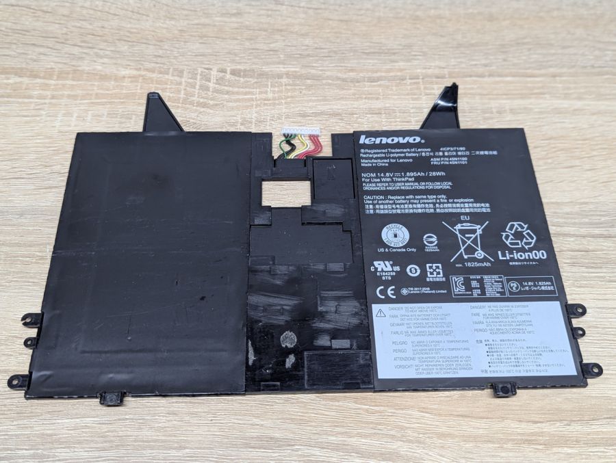 Б/В Оригінальна акумуляторна батарея Lenovo 45N1100 (45N1101) [ProductHub SKU 45N1100]
