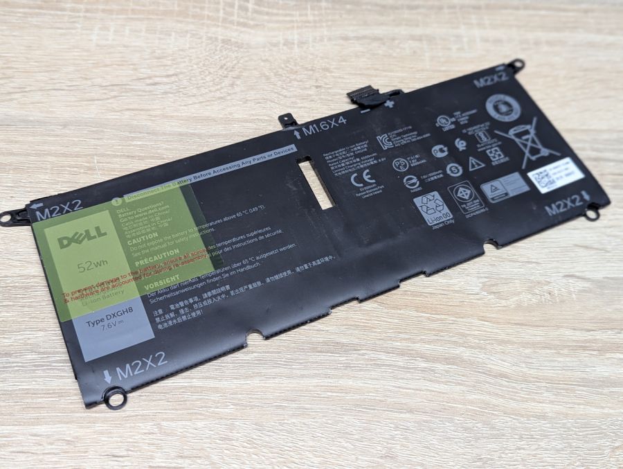 Оригінальна акумуляторна батарея Dell DXGH8 Б/В