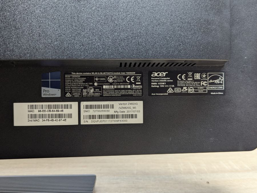 Комп'ютер Acer Z4820G