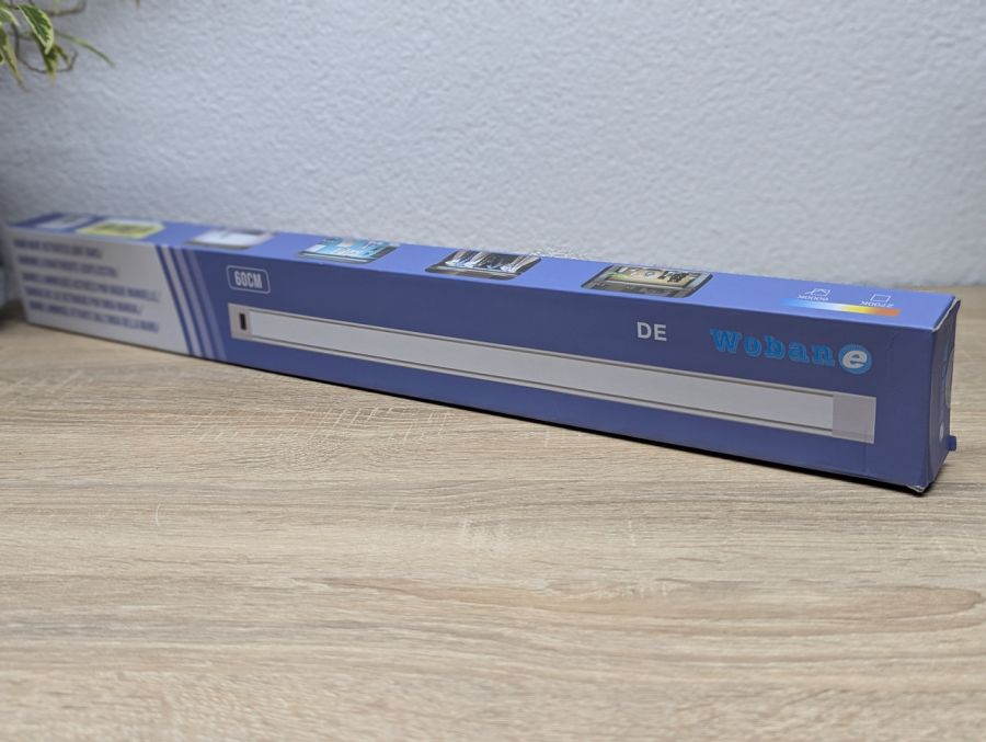 Новий Світлодіодна лінійка Wobane 60см 230V 9W 6000К IP44 [ProductHub SKU Wobane]