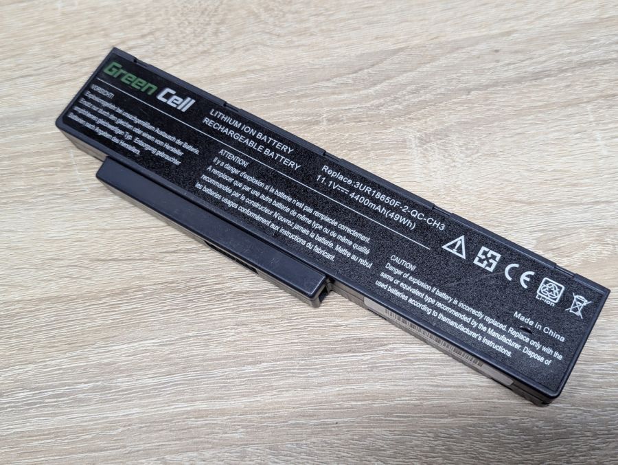 Б/В Акумуляторна батарея Green Cell 3UR18650F-2-QC-CH3 [ProductHub SKU QC-CH3]