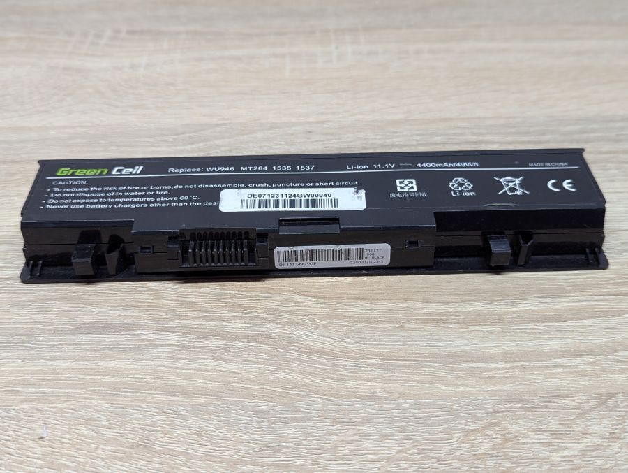 Б/В Акумуляторна батарея Green Cell WU946 \ MT264 [ProductHub SKU GC-MT264]