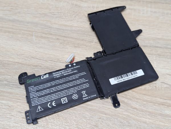 Б/В Акумуляторна батарея Green Cell B31N1637 [ProductHub SKU N1637]