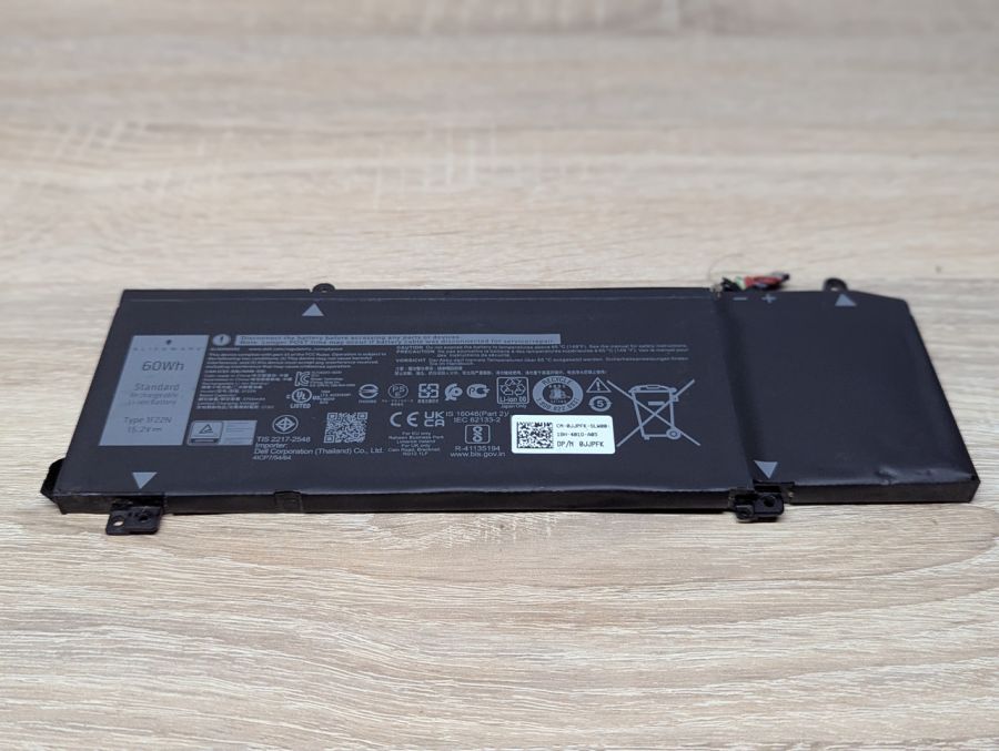 Оригінальна акумуляторна батарея Dell 1F22N Б/В