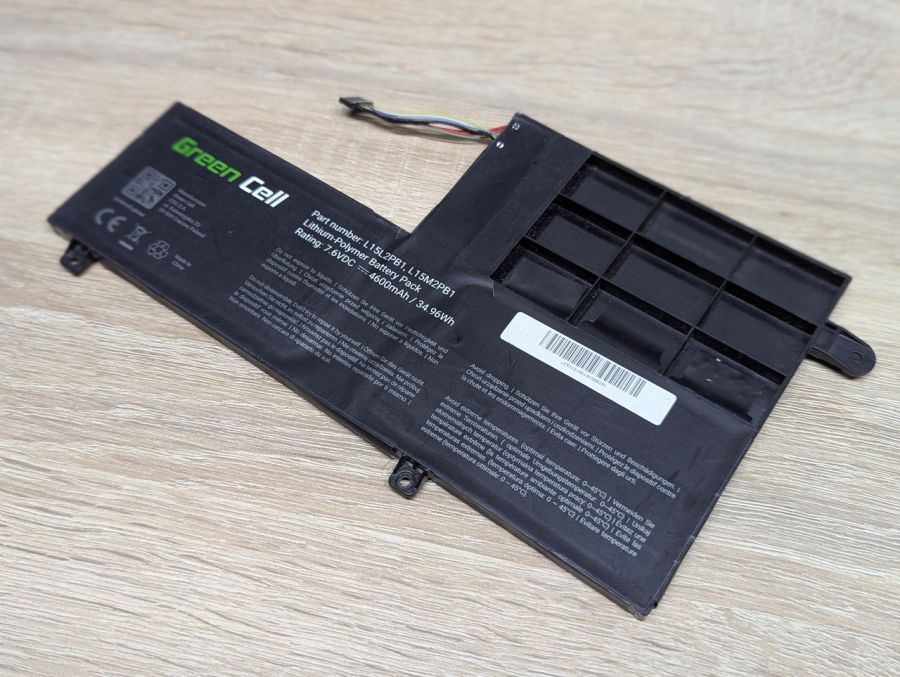 Б/В Акумуляторна батарея Green Cell L15L2PB1 [ProductHub SKU L15L2PB1]
