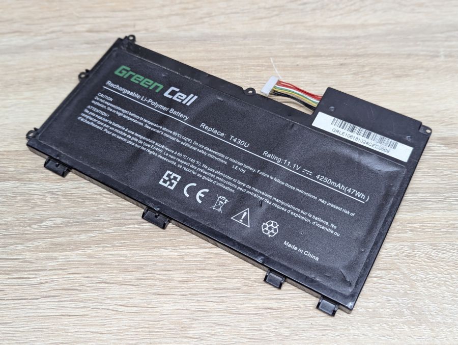 Б/В Акумуляторна батарея Green Cell T430U [ProductHub SKU GC-T430U]