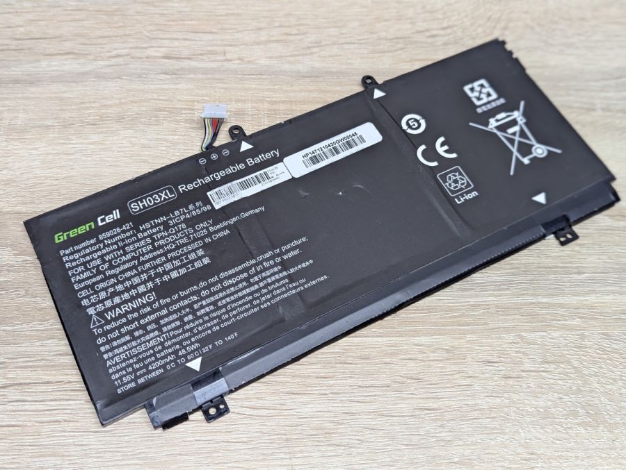 Б/В Акумуляторна батарея Green Cell SH03XL