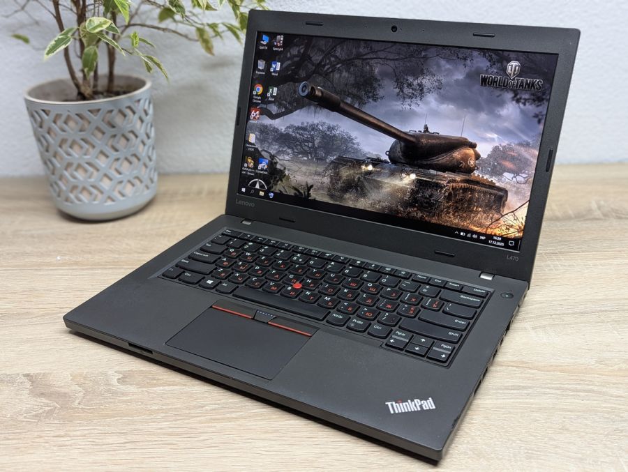 Уцінка! Ноутбук Б/В Lenovo L470, Intel Core i3-6006U, DDR4 8 GB, SSD 128GB, 14" Full HD [ProductHub SKU L367]
