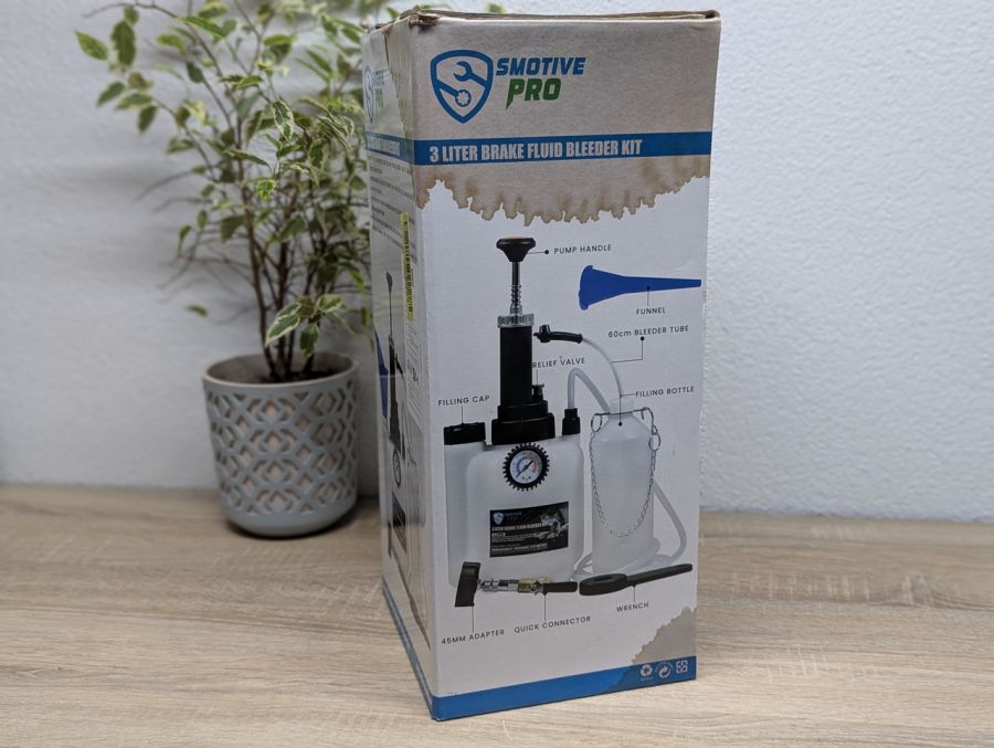 Новий Ручний набір для прокачування гальм SMOTIVE PRO 3L Б\В [ProductHub SKU SMOTIVE]