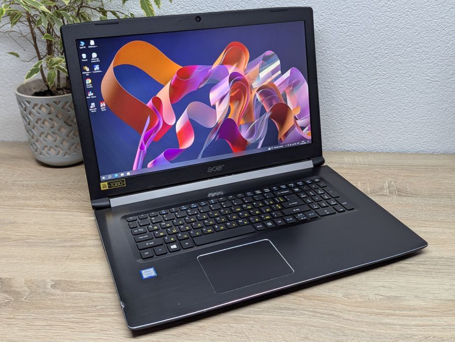 Уцінка! Ноутбук Б/В Acer Aspire A517 51, Intel Core i5-8250U, DDR4 8 GB, SSD 256GB, 17" Full HD [ProductHub SKU Acer150]