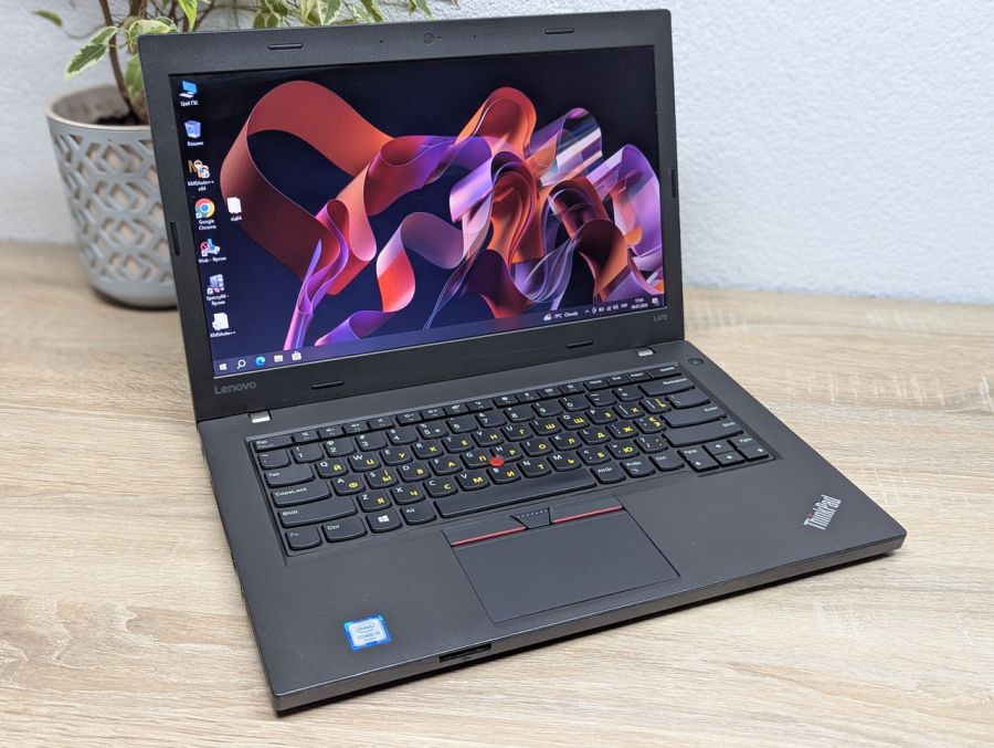 Ноутбук Б/В Lenovo L470, Intel Core i5-6200U, DDR4 8GB, SSD 256GB, 14" Full HD [ProductHub SKU L389]