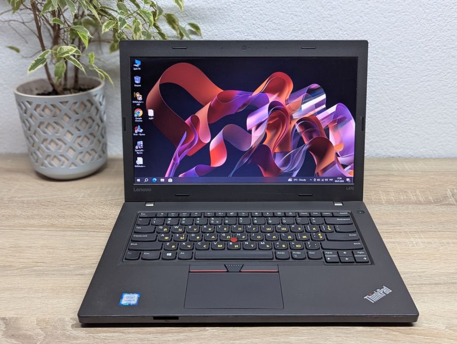 Ноутбук Б/В Lenovo L470, Intel Core i5-6200U, DDR4 8GB, SSD 256GB, 14" Full HD [ProductHub SKU L389]