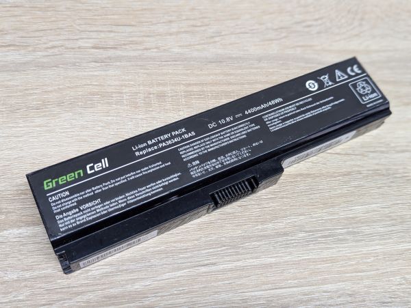 Б/В Акумуляторна батарея Green Cell PA3634U-1BAS [ProductHub SKU GC-3634U]