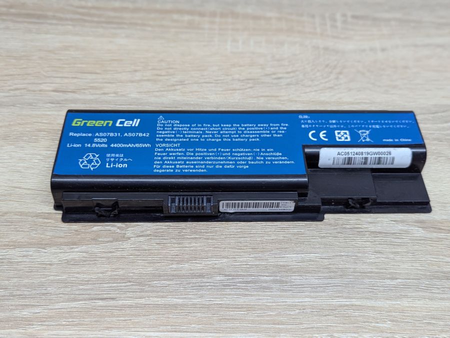 Б/В Акумуляторна батарея Green Cell AS07B31 [ProductHub SKU GC-07B31]