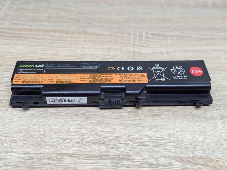 Б/В Акумуляторна батарея Green Cell T430