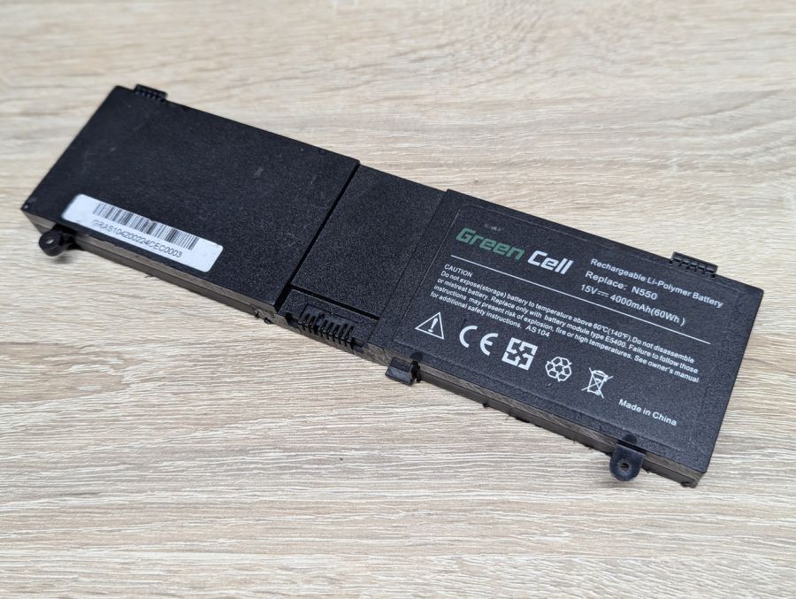 Б/В Акумуляторна батарея Green Cell N550