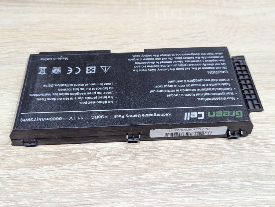 Акумуляторна батарея Green Cell PG6RC Б/В
