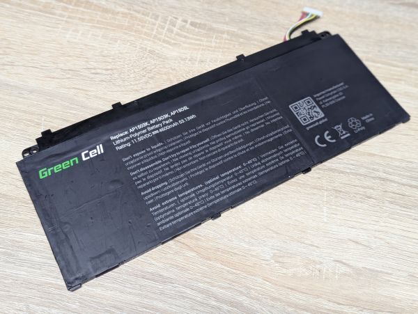 Б/В Акумуляторна батарея GReen Cell AP1503K, A15O5L [ProductHub SKU GC-1503K]