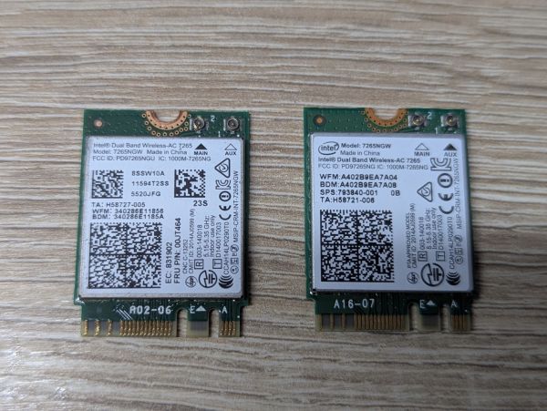 Б/В Wi-fi модуль Intel Dual Band Wireless-AC 7265 [ProductHub SKU AC 7265]