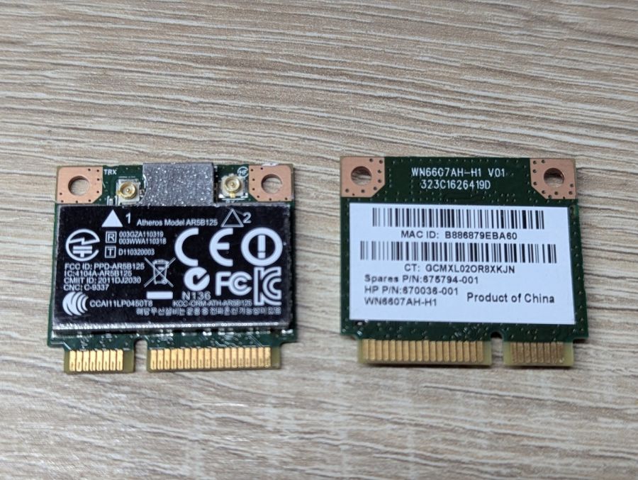 Б/В Wi-fi модуль HP Atheros AR5B125 [ProductHub SKU AR5B125]