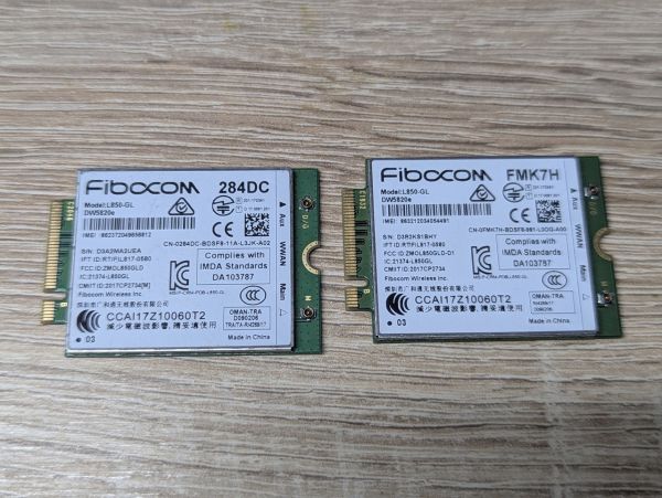 4G модем LTE WWAN Fibocom L850-GL